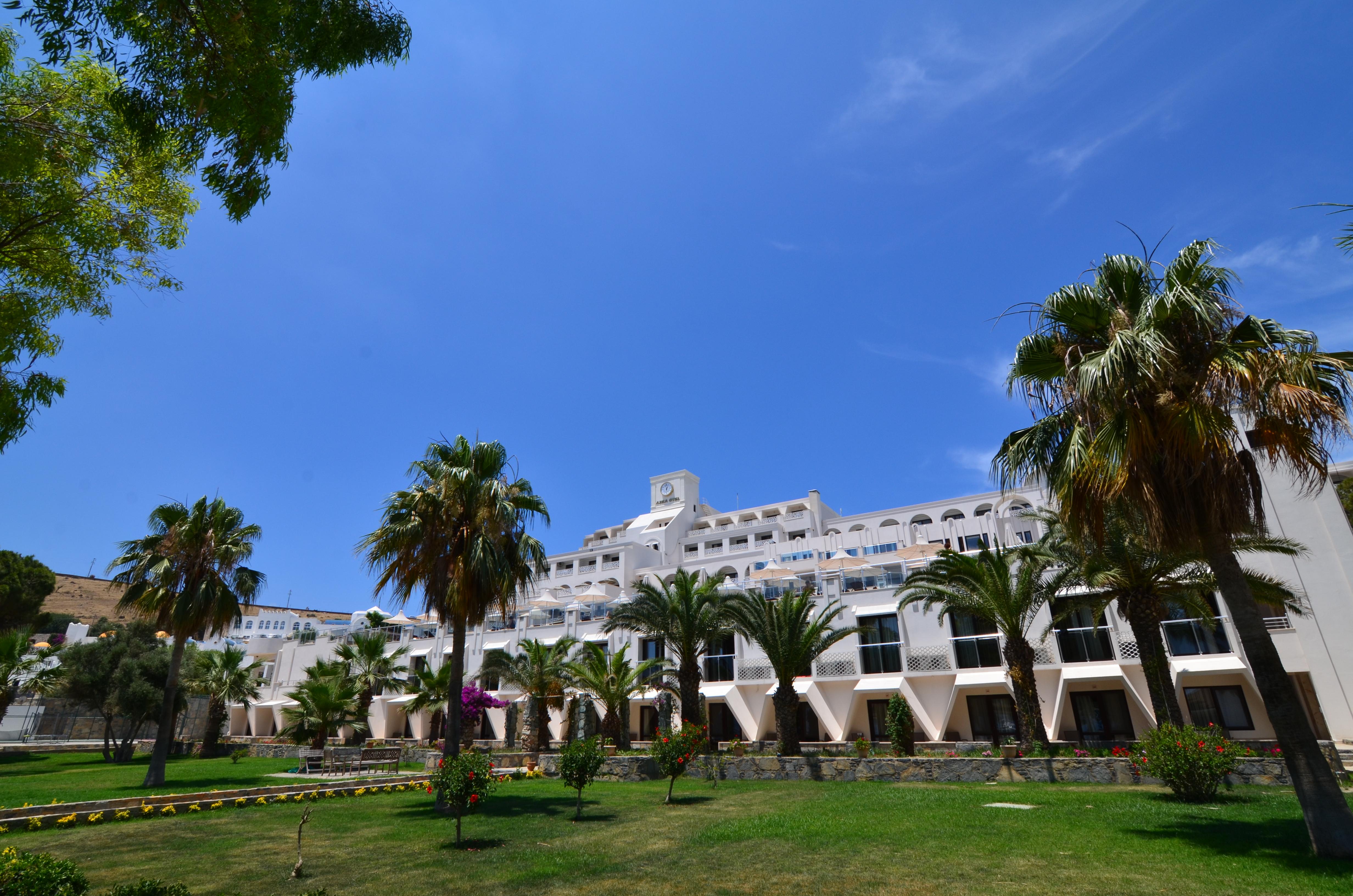 Azka Hotel Bodrum Exterior foto