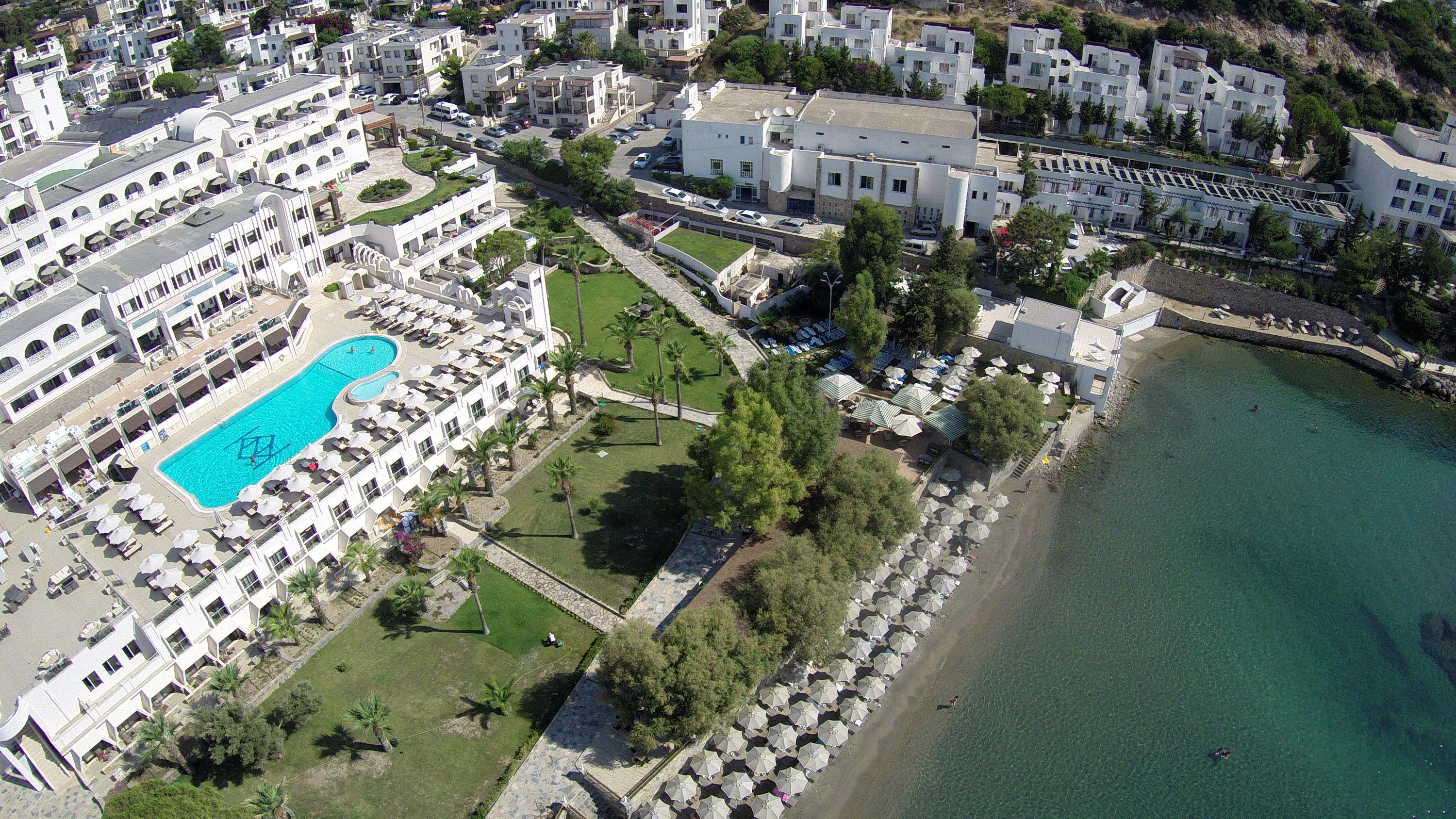 Azka Hotel Bodrum Exterior foto