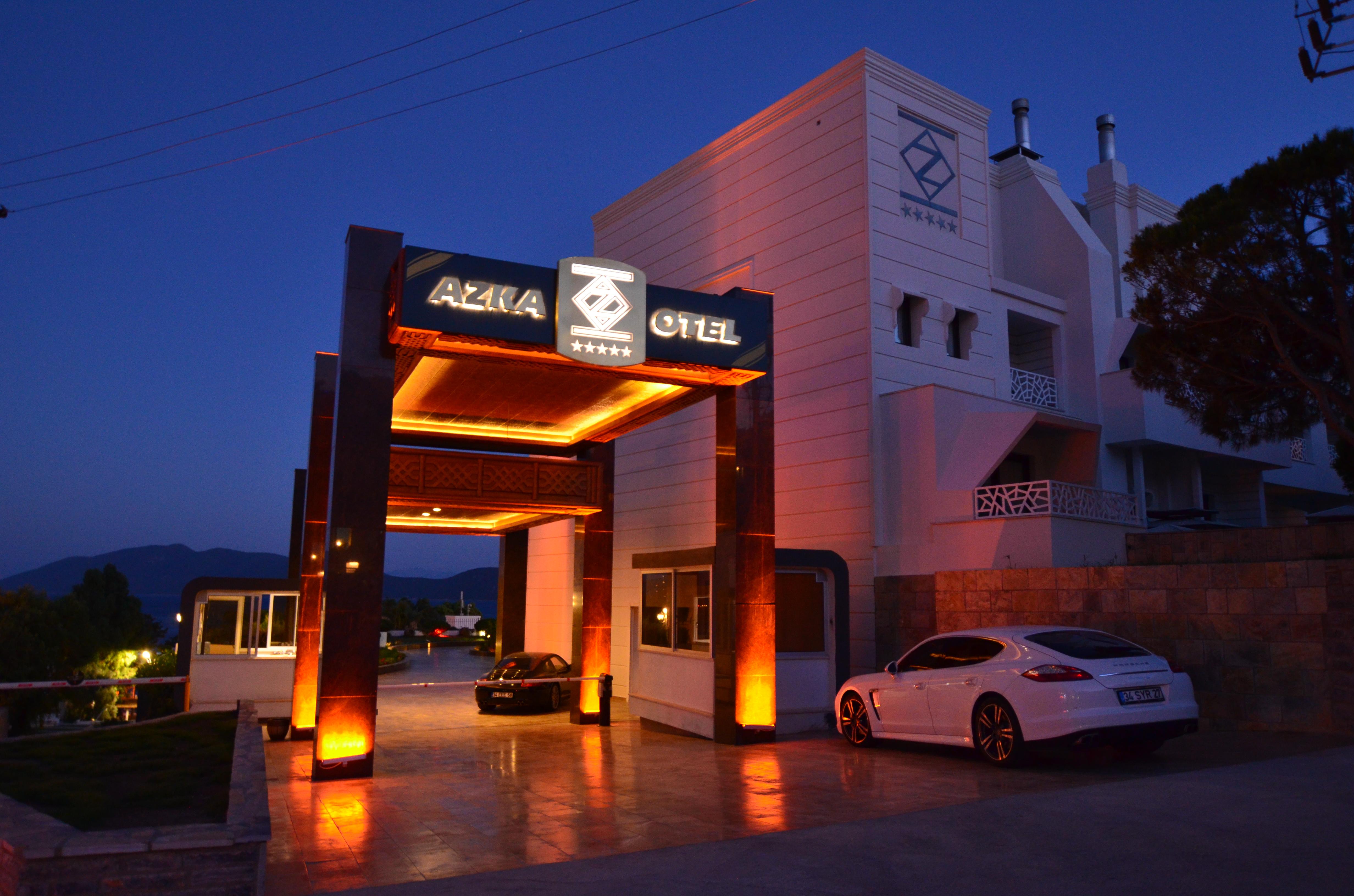 Azka Hotel Bodrum Exterior foto